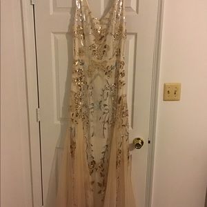1920s inspired glam gown